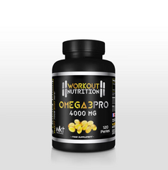 "OMEGA3 PRO 120 Gélules - Supplément en 3D pour Santé Cardiovasculaire et Cérébrale" Marchémix