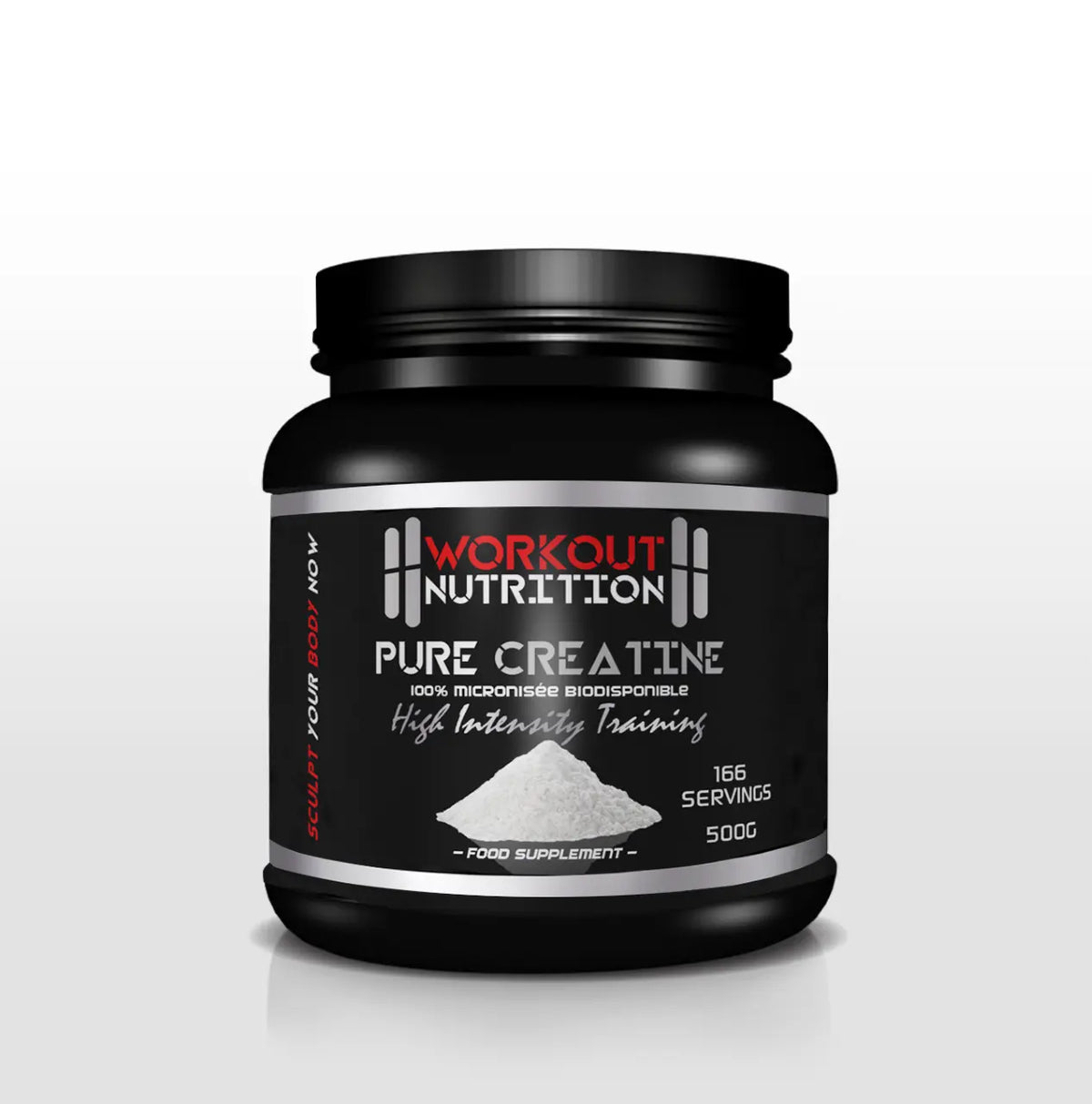 "PURE CREATINE 500G : Créatine Micronisée Biodisponible pour Performance et Récupération Musculaire" Marchémix